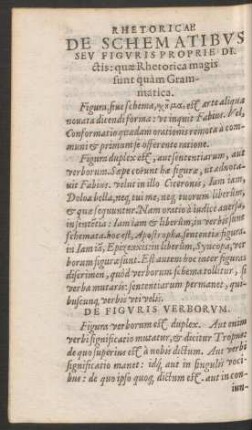 De Figuris Verborum