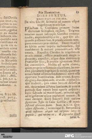 Dies Sextus.