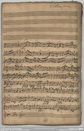 8. Fasch, Suiten, g-Moll <Aria>