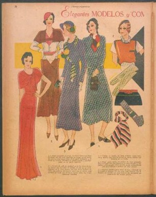 Elegantes modelos y complementos para el invierno [Dibujos]
