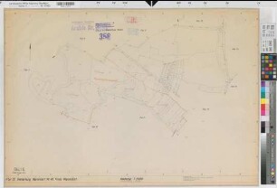Warendorf (Warendorf), Flurbereinigung Velsen-Warendorf, Bl. 6 alter Bestand Flur 32