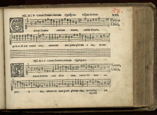 22. [= 53.] Cantate Domino