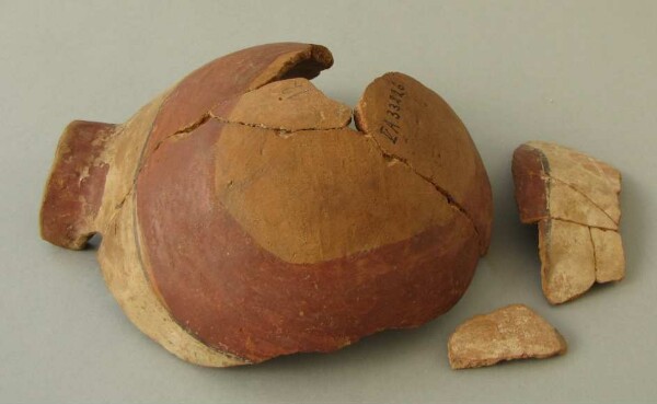 Fragment of a clay vessel