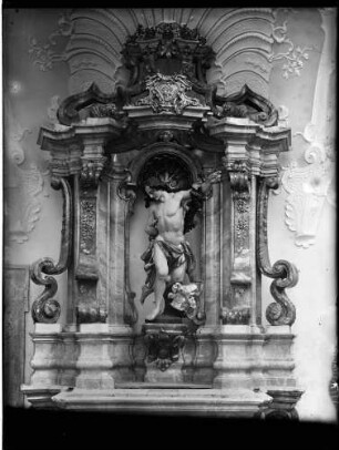 Gerlachsheim Pfarrkirche Sebastiansaltar
