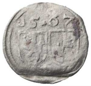 Fundmünze, 1/84 Taler, Dreier (NZ), 1567