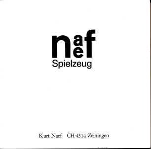 Sortimentskatalog "naef Spielzeug"
