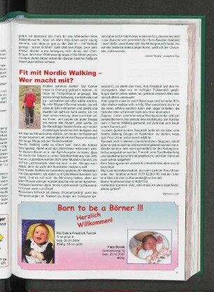 Fit mit Nordic Walking - Wer macht mit?