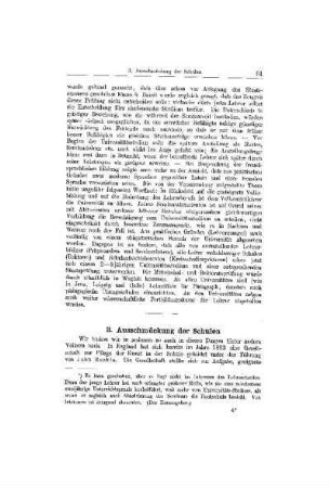 Ausschmückung der Schulen