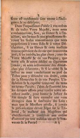 Tres-humbles et Tres-Respectueuses Remontrances, que présentent au Roi, notre tres-honoré et Souverain Seigneur, les Gens tenant sa Cour de Parlement de Dauphiné