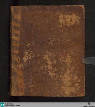 Commentarius in libros quattuor Institutionum Iustiniani - Cod. Rastatt 85