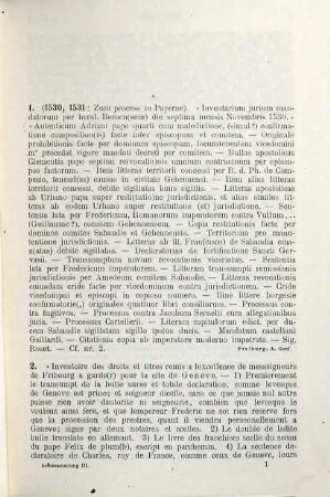 Actensammlung zur Schweizerischen Reformationsgeschichte in den Jahren 1521-1532 im Anschluss an die gleichzeitigen eidgenossischen Abschiede, 3. 1531, Jan. bis 11. Oct.