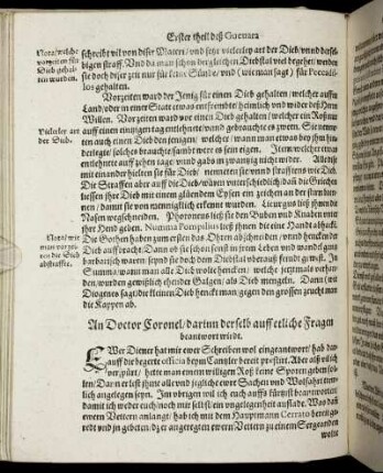 An Doctor Coronel, darinn derselb auff etliche Fragen beantwort wirdt.