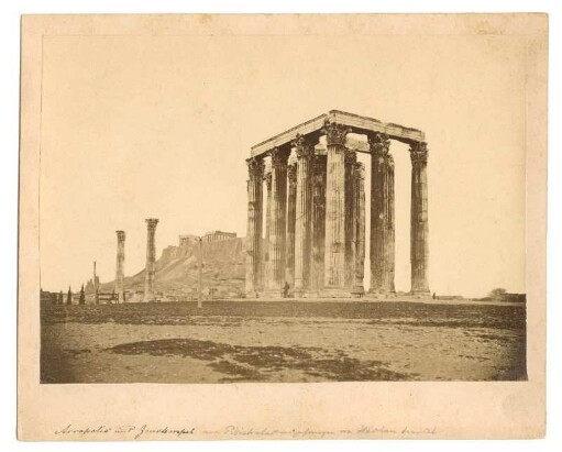 Zeustempel auf der Akropolis