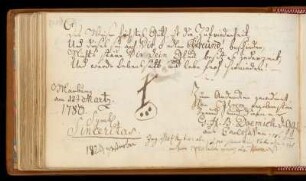 Eintrag (Marburg, 27.03.1780 / 1824)