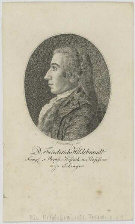 Bildnis des Joh. Adam Hiller