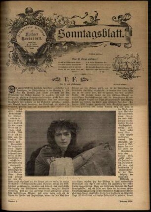 Ausgabe vom Sonntag, den 05. Januar 1896.