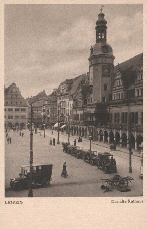 Leipzig: Das alte Rathaus