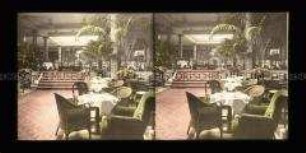 Wintergarten und Aufgang zum Ritz Carlton Restaurant, Imperator