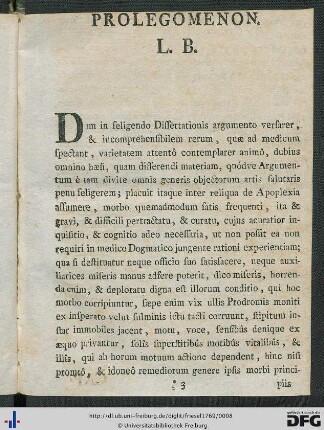 Prolegomenon.