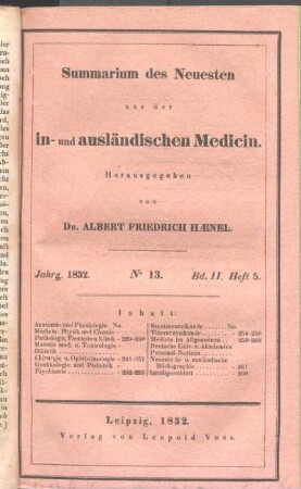 1. Juli 1832. No 13.