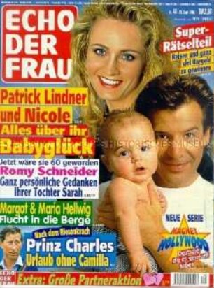 Frauenzeitschrift "Echo der Frau" (Zeitungskiosk 1998)