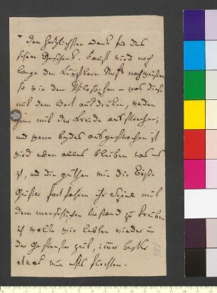 Brief von Willemer, Johann Jakob von an Goethe, Johann Wolfgang von