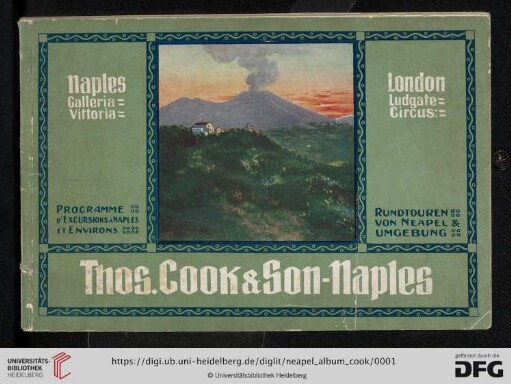Programme d'excursions à Naples et environs