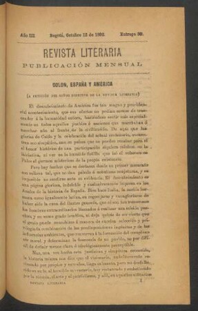 1892,3,30: año 3, entrega 30 (octubre de 1892)