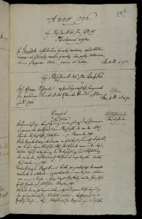 Ein Geschenck des Hhrn HofRath Girtanners allhier. - Ein Geschenck des Hhrn Verfassers [Johann Heinrich Schroeter] - Verehrt.
