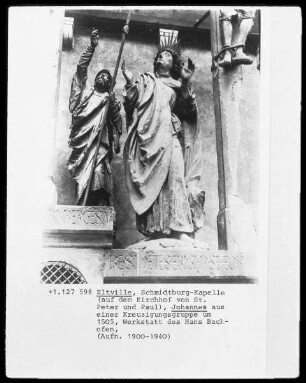 Johannes aus einer Kreuzigungsgruppe