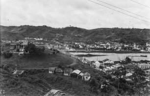 São Felix : Blick auf São Felix und Cachoeira. Endpunkt der Flussschifffahrt.