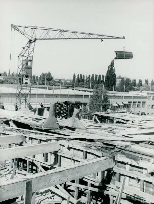 Kongresshalle (heute Hessischer Rundfunk) - Am Dornbusch, Frankfurt am Main, 1949-1953