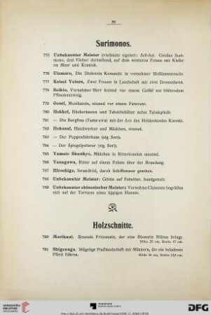 Holzschnitte (Nr. 790-976)