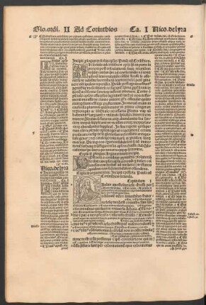 Incipit prologus in secundam epistolam Pauli ad Corinthios.
