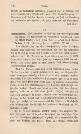 160-163 [Rezension] Staatslexikon