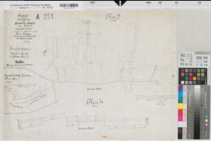 Asseln (Dortmund), Zusammenlegung Asseln, Bl.8 Brouillonkarte I Gem. Husen Flur 1,3,4