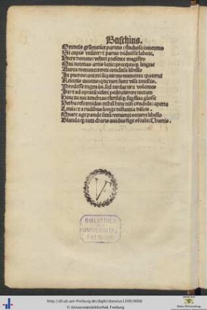 Einleitende Verse