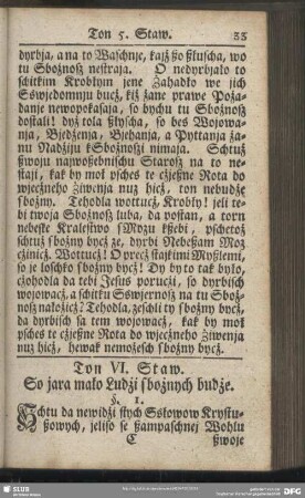 Ton VI. Staw. So jara mało Ludżi sbożnych budże
