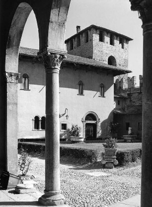 Verona. Castelvecchio (1354/1356). Innenhof