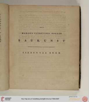 Siebentes Buch