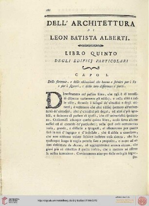 Libro quinto