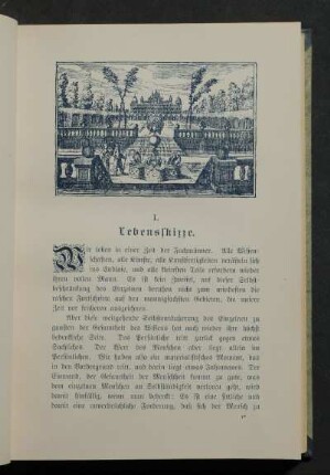 I. Lebensskizze.