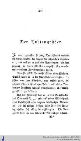 Die Todtengräber