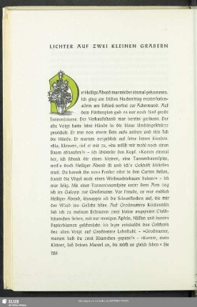 Lichter Auf Zwei Kleinen Gräbern