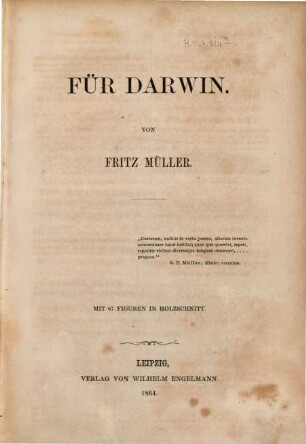 Für Darwin