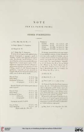 Note per la parte prima