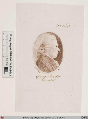 Bildnis Georg Theodor Strobel
