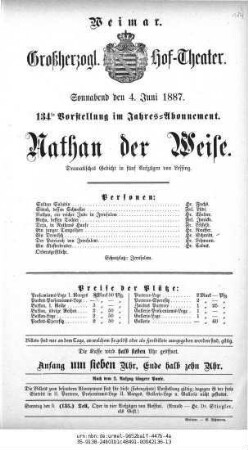 Nathan der Weise