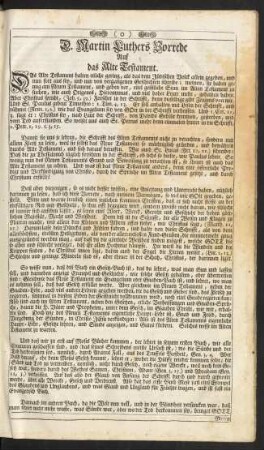 D. Martin Luthers Vorrede Auf das Alte Testament