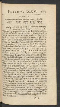 Psalmus XXV.